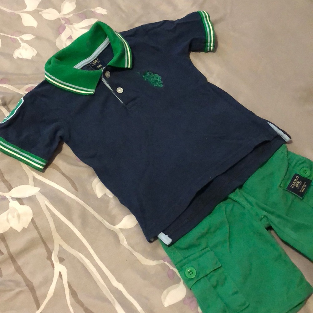 US POLO Assoc. Boys Set